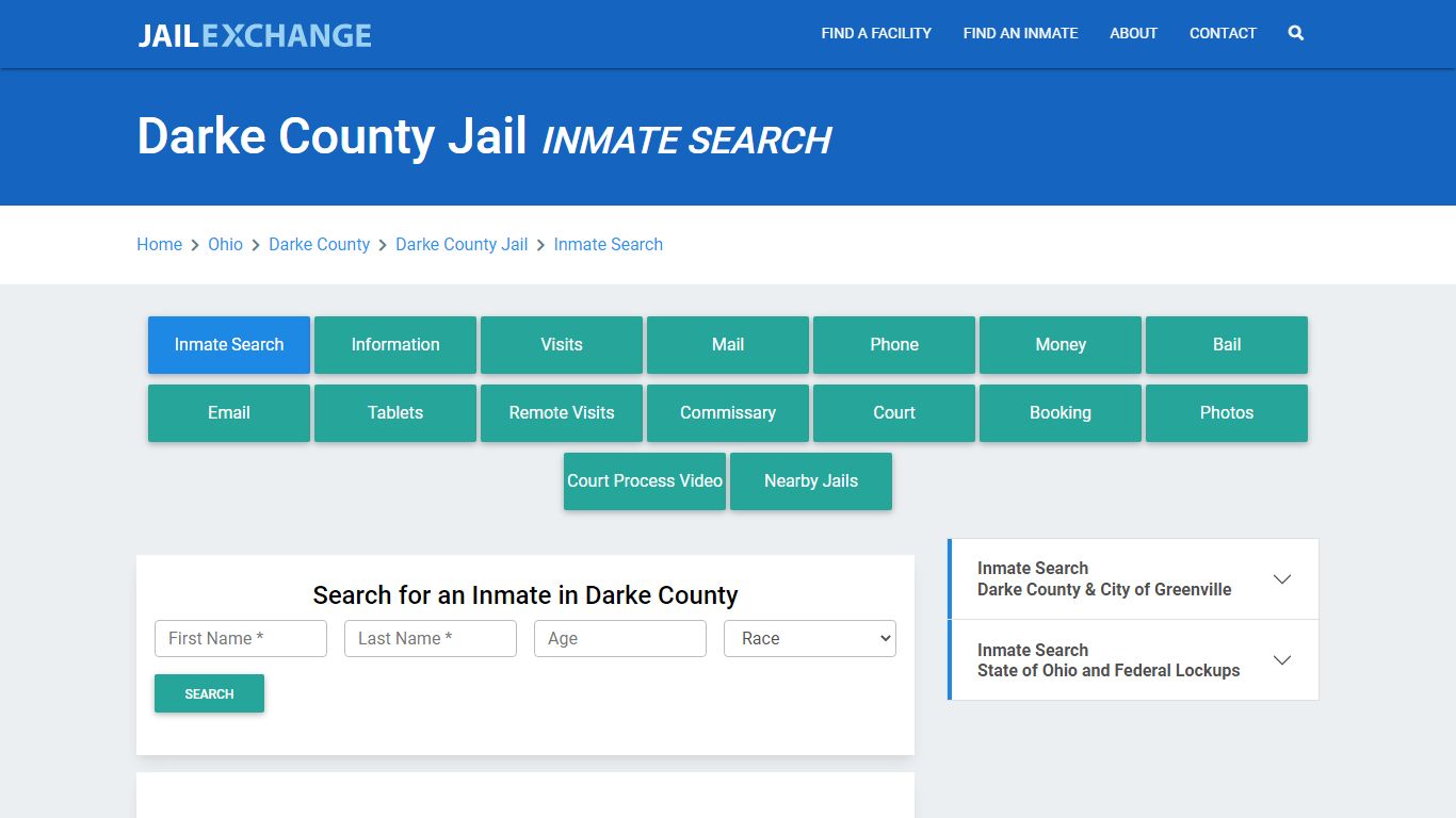 Darke County Jail, OH Inmate Search: Roster & Mugshots